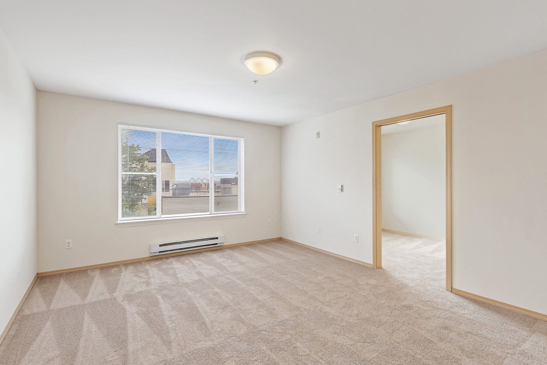 Living room at Washington Terance Apartments in Seattle WA